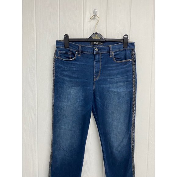 Hudson Los Angeles Men's Chained Denim Jeans pants Size 33 - Picture 14 of 14